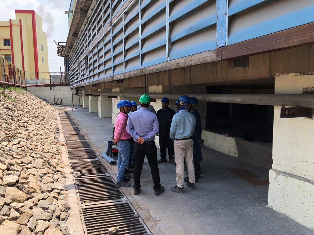 Preparation and meeting before pipe line work